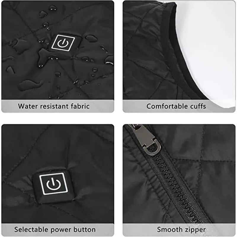 NorthEdge Women's Smart Heated Vest (9 Heating Zones)