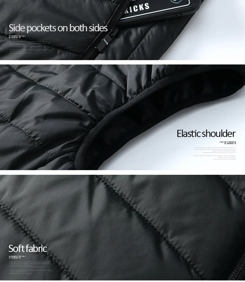 NorthEdge Men's Heated Vest (17 Heating Zones)