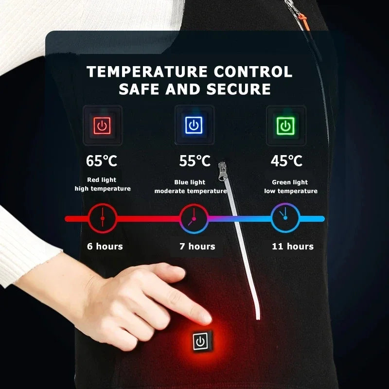 NorthEdge Women's Smart Heated Vest (9 Heating Zones)