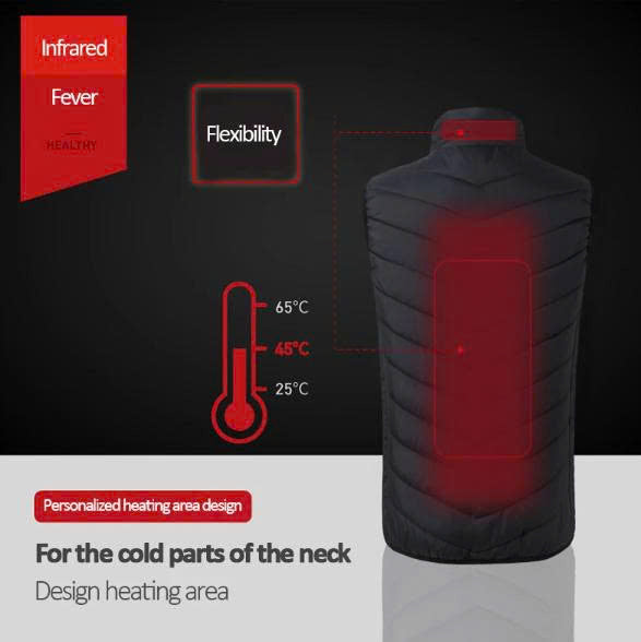 NorthEdge Women's Heated Vest (5 Heating Zones)